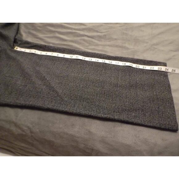 Apt. 9 Ava Woman's Sz.6 Black Gray Plaid Cropped Capri Dress Pants Office - Picture 9 of 10